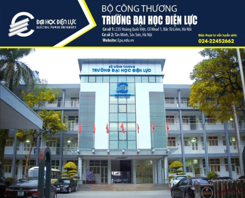 Trường Đại Học Điện Lực gần đường Phạm Văn Đồng